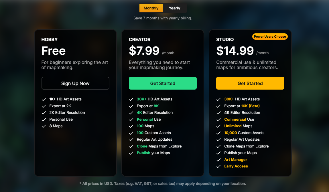 Inkarnate pricing on January 6, 2026