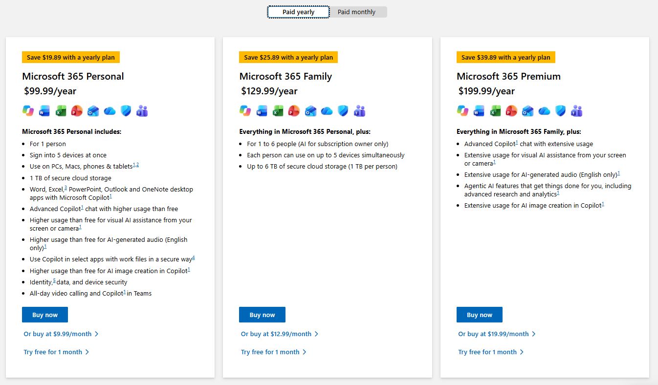 Microsoft 365 pricing on August 22, 2026