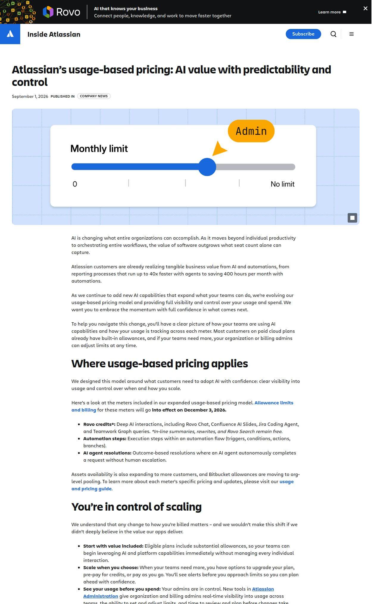 Atlassian Jira pricing changes discussion image