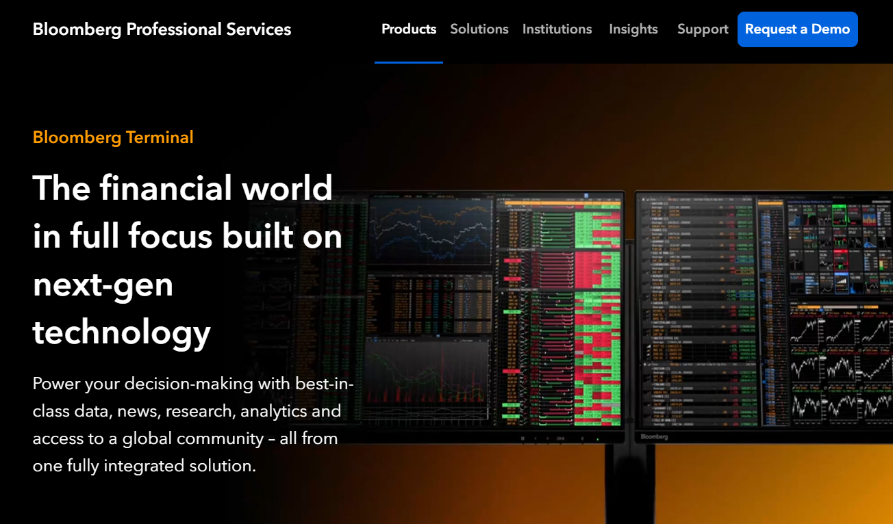 Bloomberg Terminal Subscription pricing on September 16, 2026