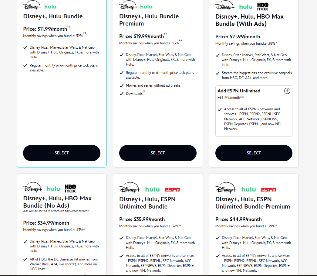 Disney Plus pricing on September 23, 2026