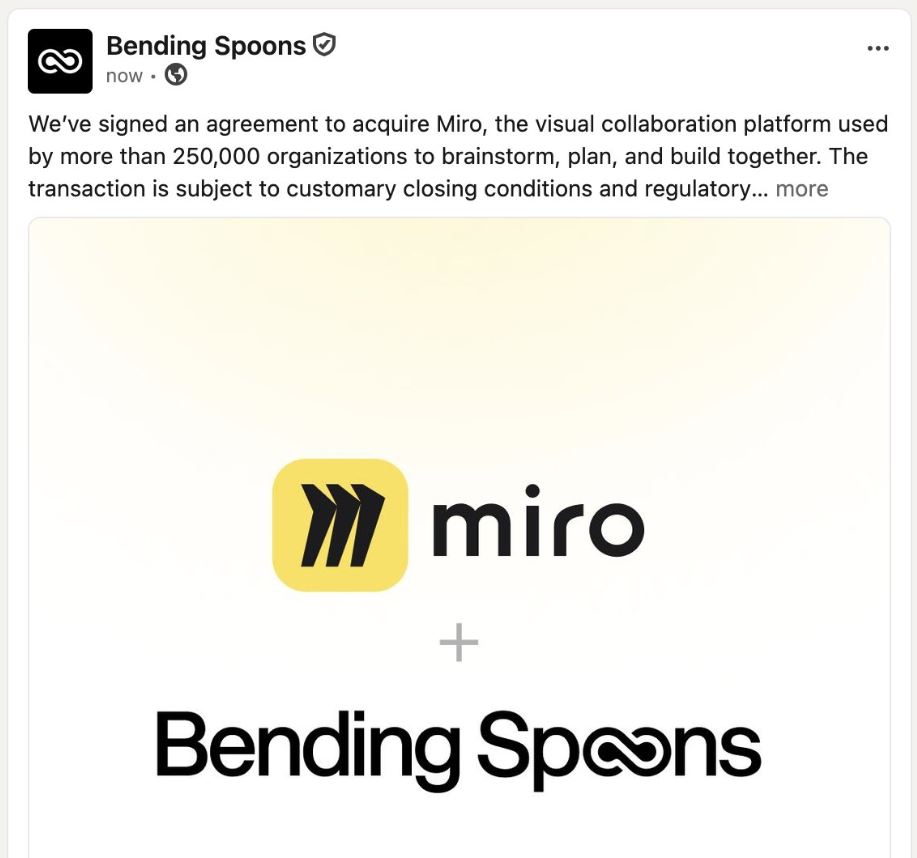 Miro pricing changes discussion image