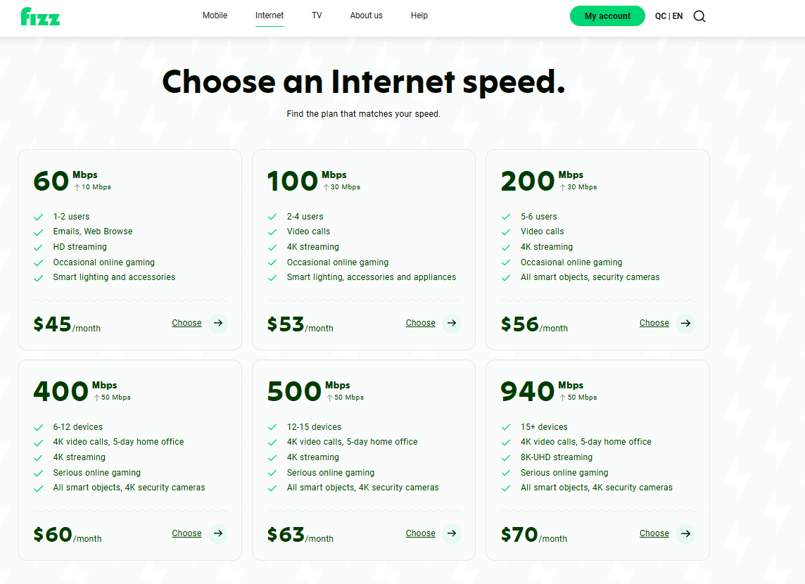Fizz Internet pricing on October 2, 2026