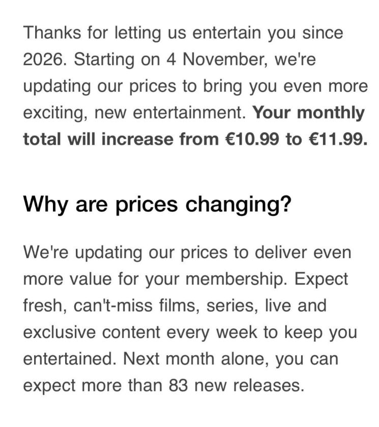 Netflix pricing changes discussion image